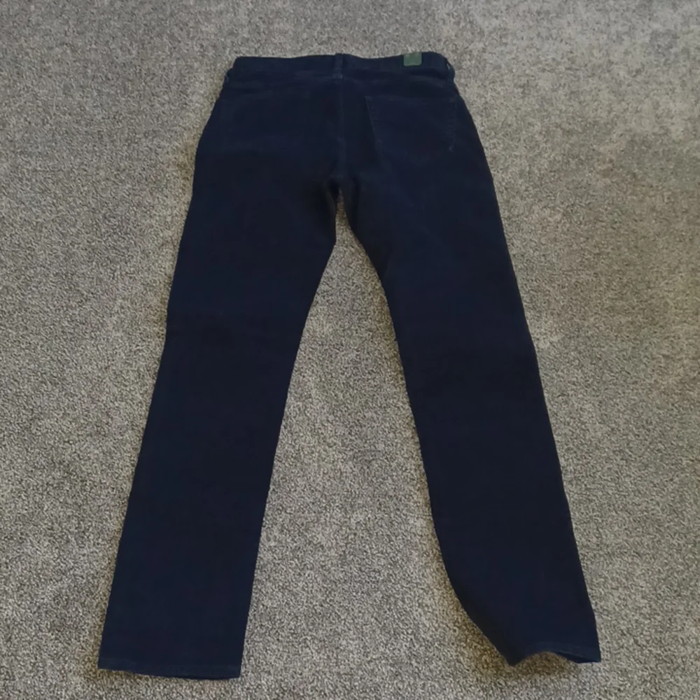 New J. Crew 770 Straight-Fit Five-Pocket Pant in Stretch Corduroy Navy 30/34
